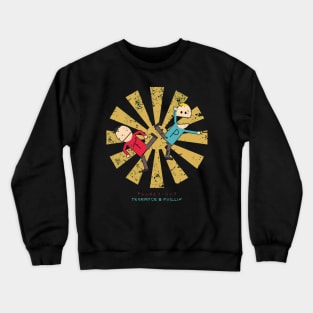 Terrance And Phillip Retro Japanese Crewneck Sweatshirt